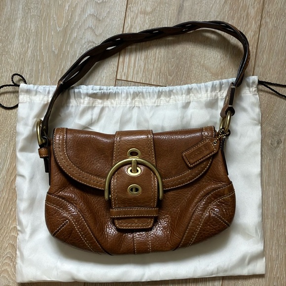 Classic Coach LEATHER bag - Picture 1 of 10